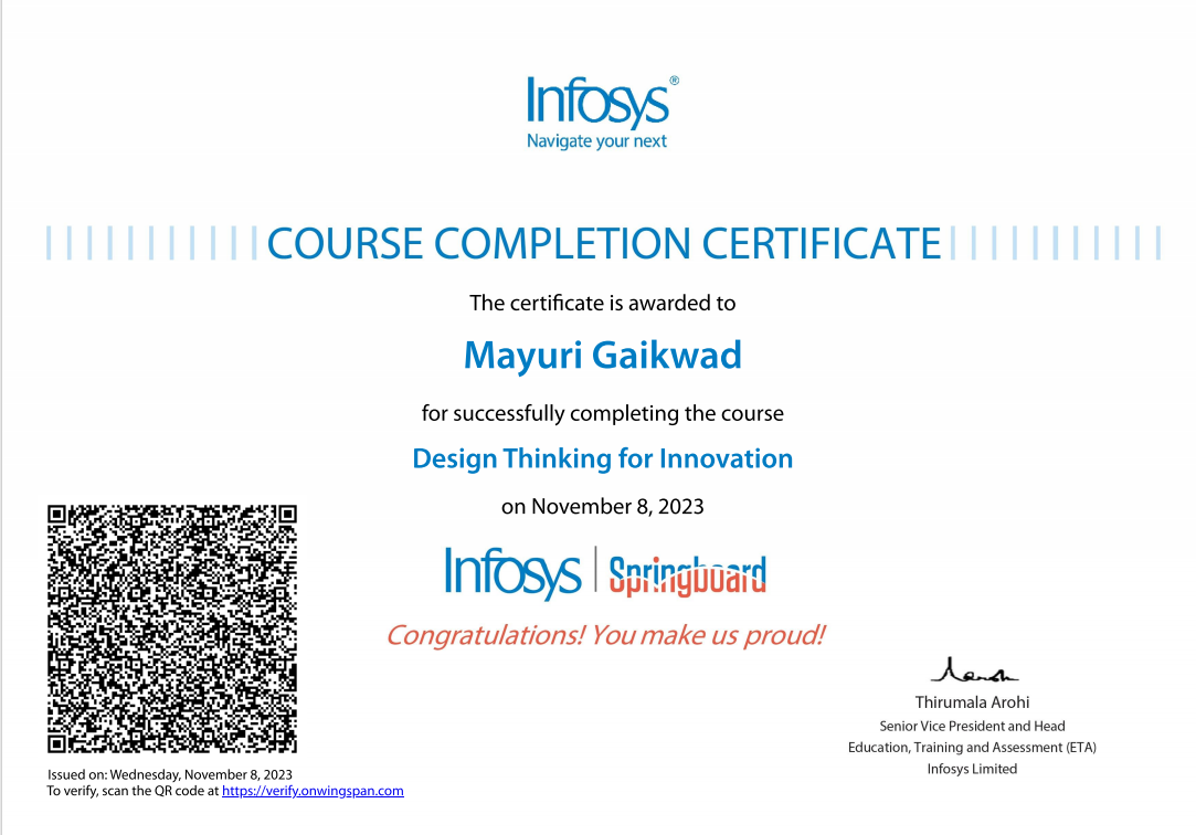 Communication Certificate